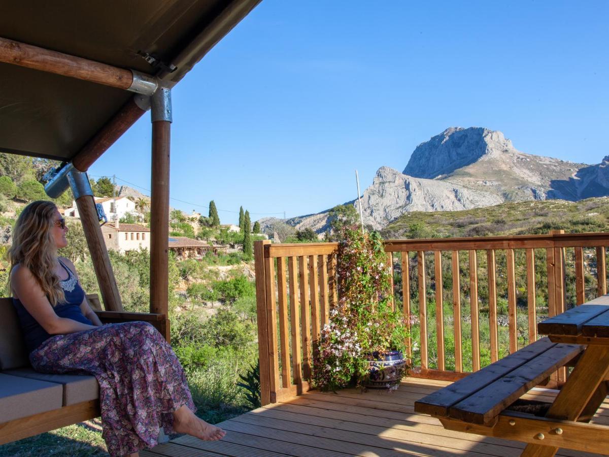 Can Elisa Safari Tent Tarbena Экстерьер фото