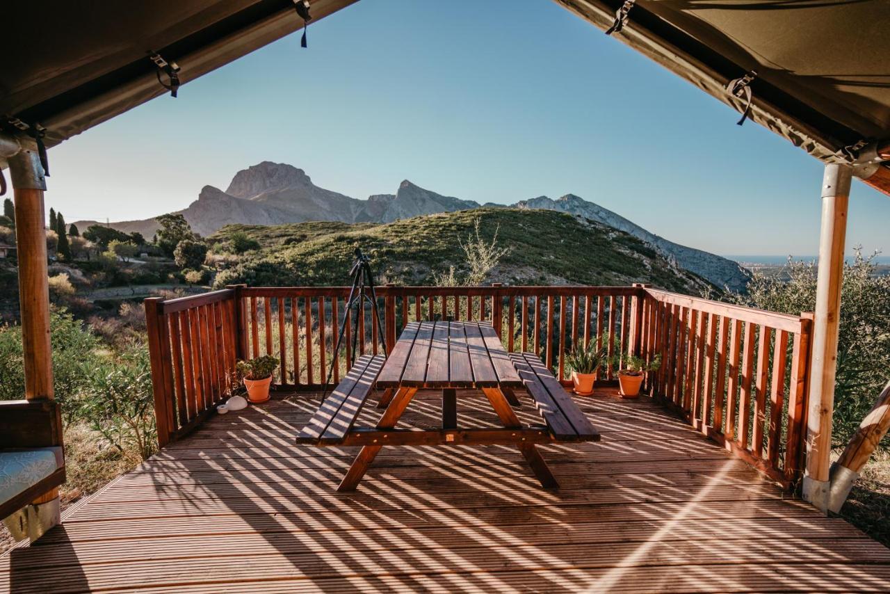 Can Elisa Safari Tent Tarbena Экстерьер фото